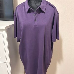 APT. 9 Purple Men’s Polo size XL Has Been dry cleaned only